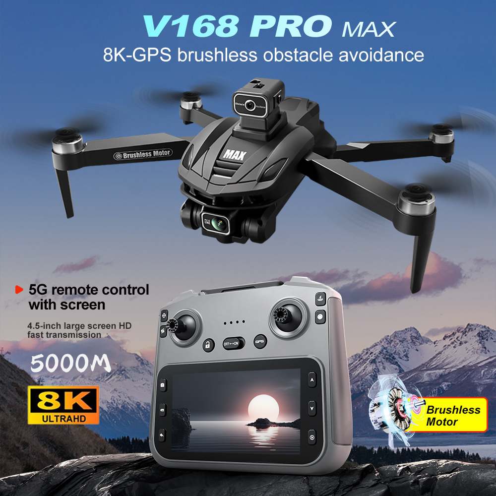 Drone Power Bank - V168 PRO Max GPS Drohne 8K