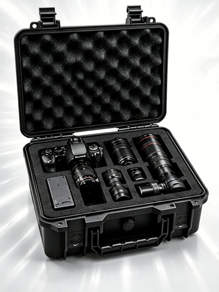 Drone Hard Shell Case - Vorgefertigte Schaumstoff-Fotografieausrüstungs-Aufbewahrungsbox für DJI Mini 3/4Pro