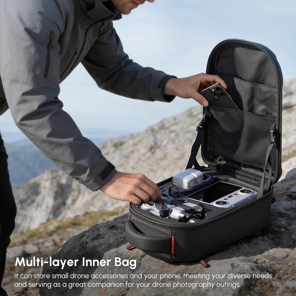 Wasserdichter Hartschalen-Ruck – Drone Backpack Bewertung und Preis
