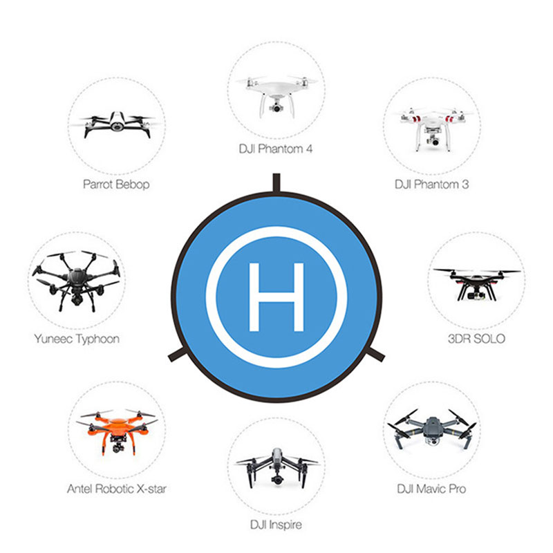 55 cm Drone Quadcopters Zubehö – Drone Landing Pad Bewertung und Preis