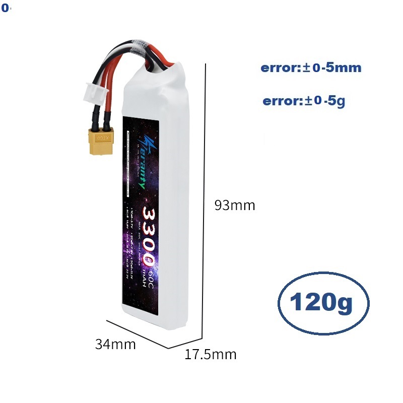2S 7,4 V LiPo Batterie 3300mAh – Drone Battery Adapter Bewertung und Preis