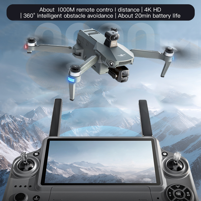 KF100 MAX GPS Drone 4K Kamera  – Drone Controller Screen Bewertung und Preis