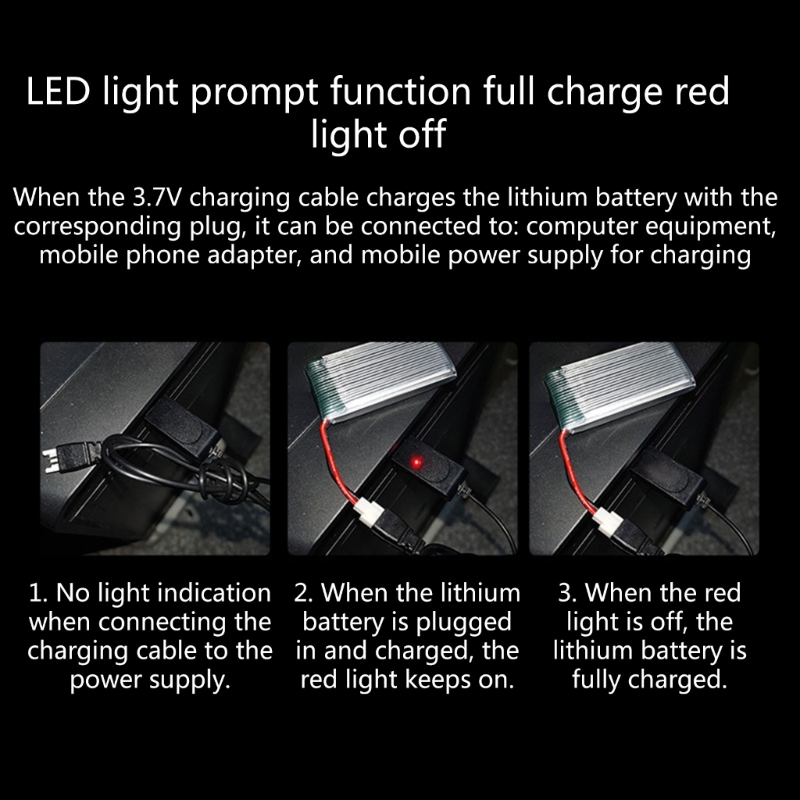 3,7 V Lithium-Batterie USB Lad – Drone Power Bank Bewertung und Preis
