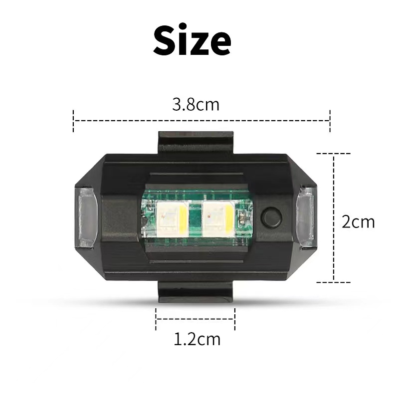Motorrad-Licht Drohnen-Blitzli – Drone Strobe Light Bewertung und Preis