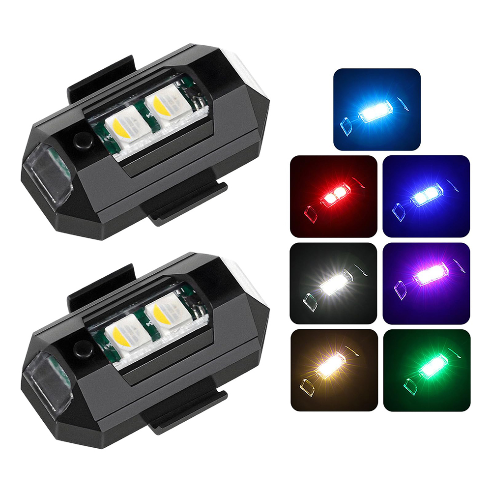 2 Stück Mini-LED-Blitzlichter, – Drone Strobe Light Bewertung und Preis