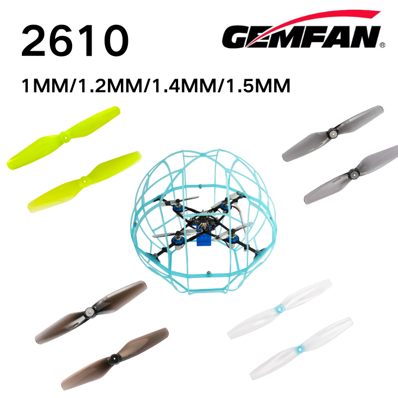 2610 Requisiten Gemfan 2,6 Zol – Drone Battery Adapter Bewertung und Preis