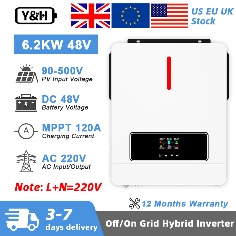 Y&H 6,2 kW Hybrid-Solarwechsel – Drone Solar Charger Bewertung und Preis