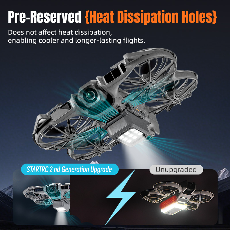 STARTRC LED-Fahrwerk für DJI N – Drone Strobe Light Bewertung und Preis